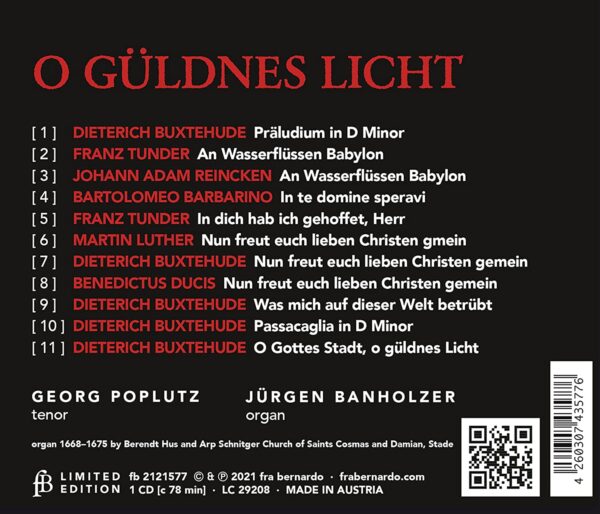 O Güldnes Licht - Jurgen Bannholzer & Georg Poplutz