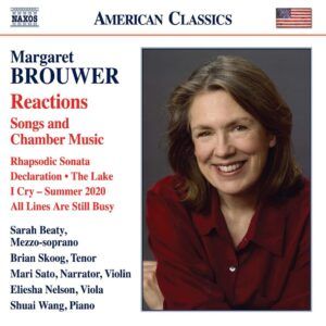 Margaret Brouwer: Reactions - Sarah Beaty