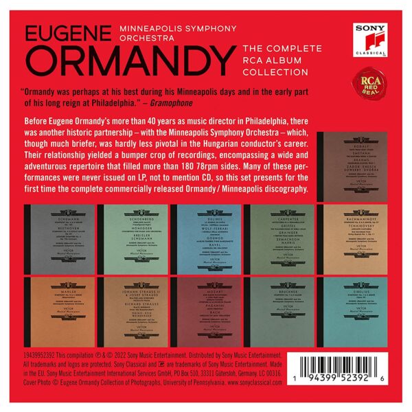 The Complete RCA Album Collection - Eugene Ormandy & Minneapolis Symphony Orchestra