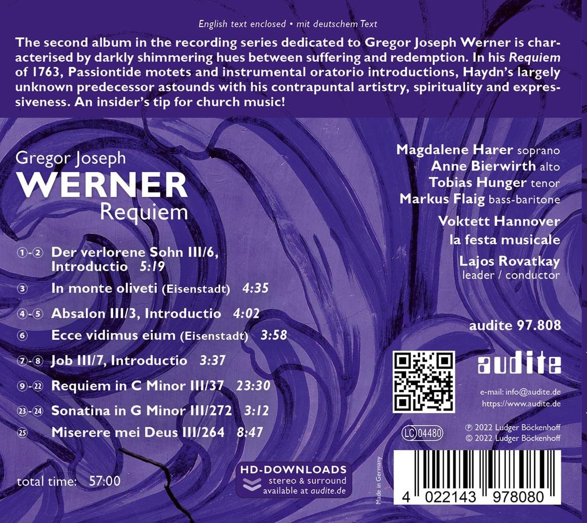 Gregor Joseph Werner: Requiem - la festa musicale - Image 2