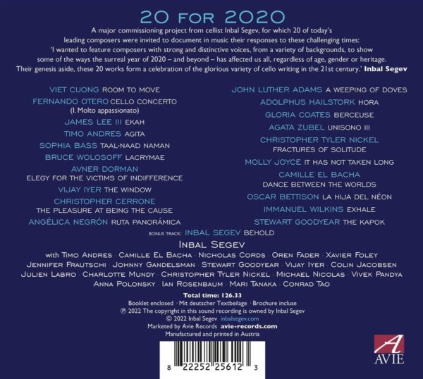 20 For 2020 - Inbal Segev