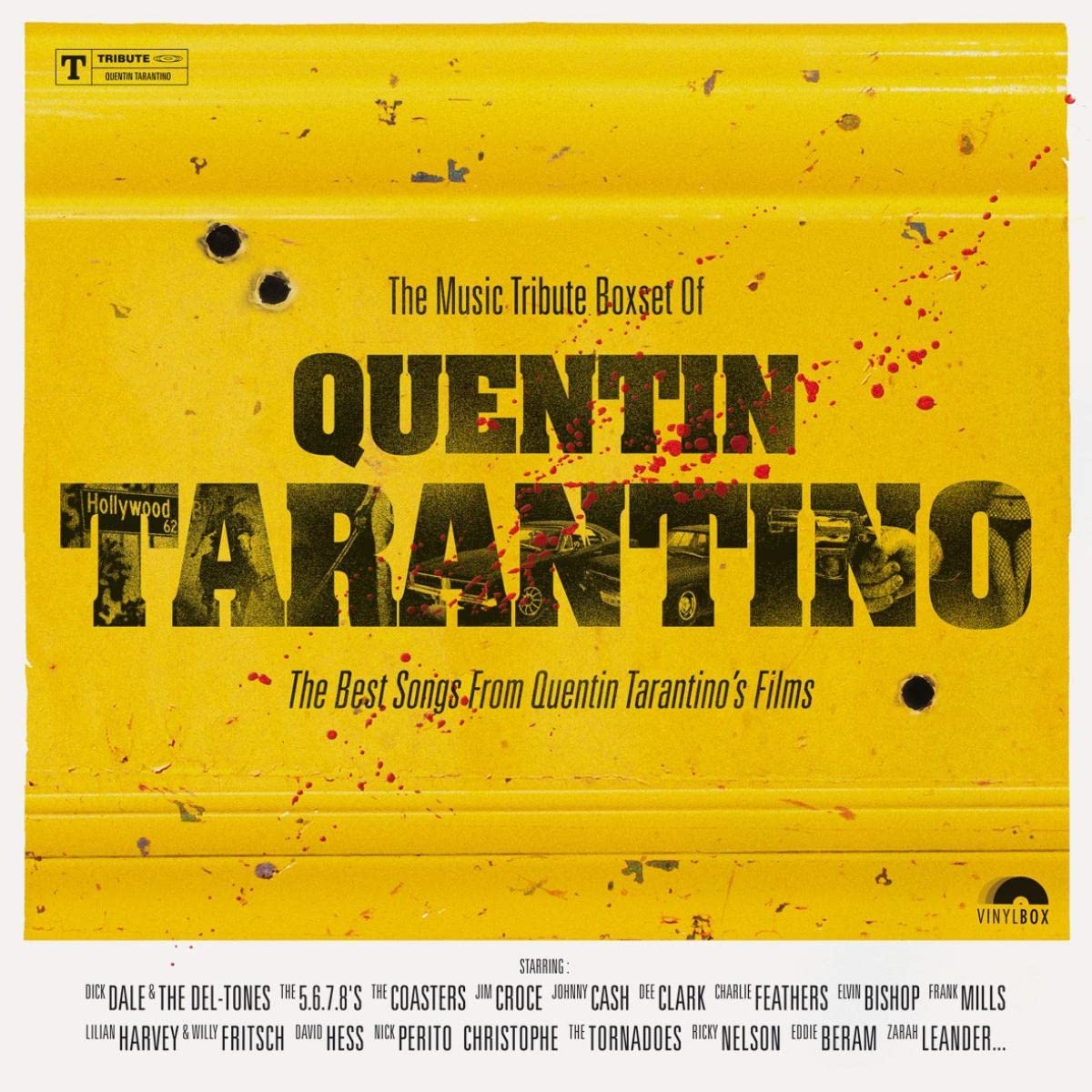 The Music Tribute Boxset Of Quentin Tarantino Ost Vinyl La Boîte