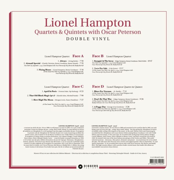Essential Works 1953-1954: Quartets and Quintets with Oscar Peterson (Vinyl) - Lionel Hampton