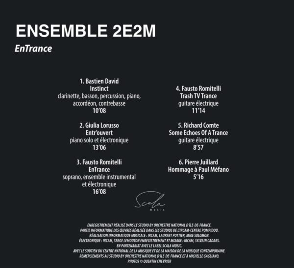 Entrance - Ensemble 2E2M