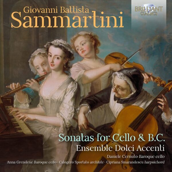 Sammartini: Sonatas For Cello & B.C. - Ensemble Dolci Accenti