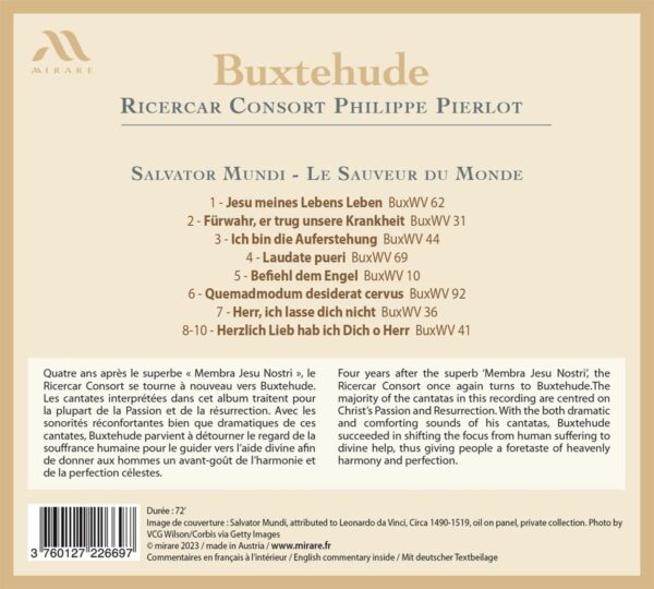 Buxtehude: Salvator Mundi - Ricercar Consort - Image 2