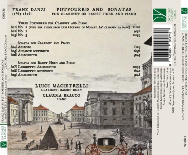 Franz Danzi: Potpourris and Sonatas - Luigi Magistrelli