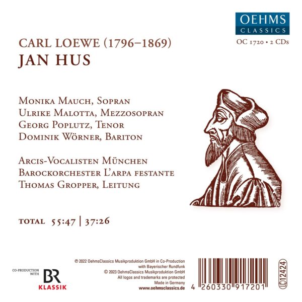 Carl Loewe: Jan Hus - L'arpa festante