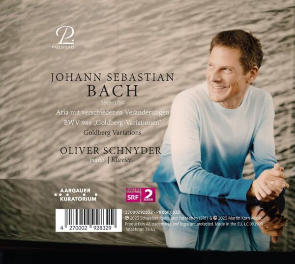 Bach: Goldberg Variations - Oliver Schnyder