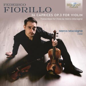 Federigo Fiorillo: 36 Caprices Op.3 For Violin (Transcribed For Viola) - Marco Misciagna