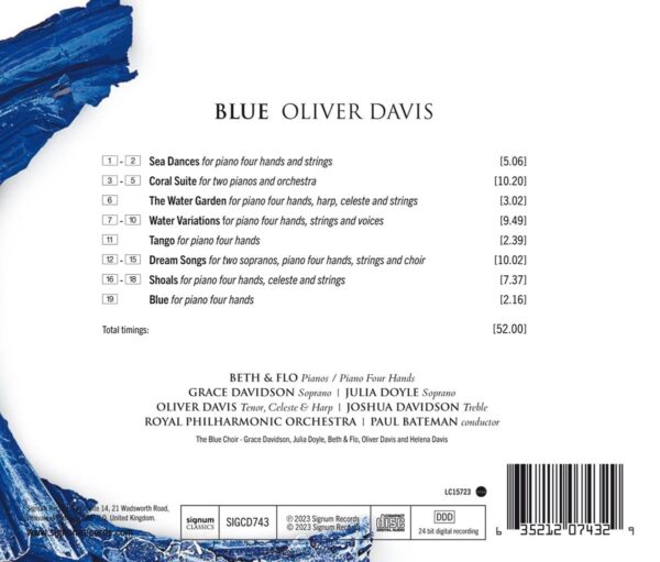 Oliver Davis: Blue - Grace Davidson - Image 2