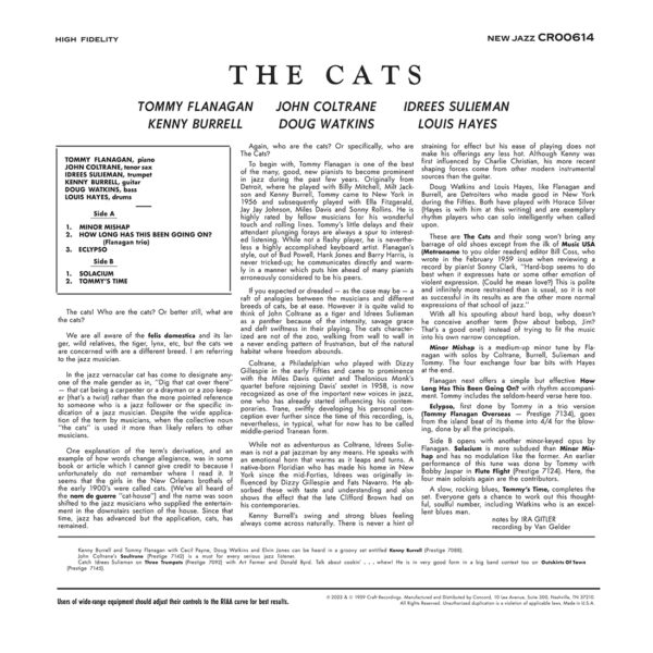 The Cats (Vinyl) - John Coltrane - Image 2