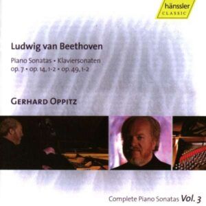 Beethoven: Sonates pour piano n° 4, 9, 10, 19, 20. Oppitz.