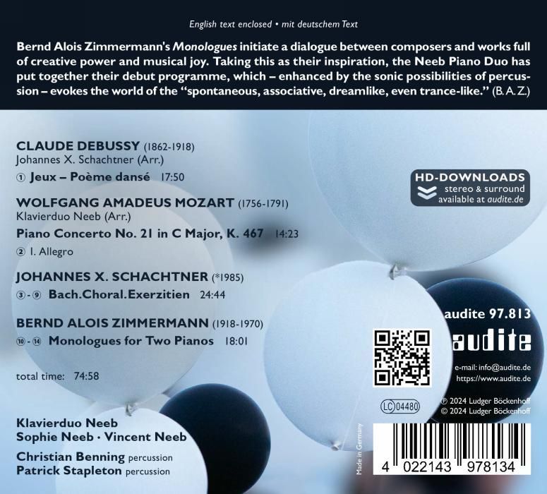 Déjà-rêvé: Dialogues Across Time - Klavierduo Neeb - Image 2