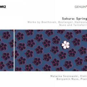 Sakura: Spring! Œuvres pour violon et piano - Sosnowski, Nuss
