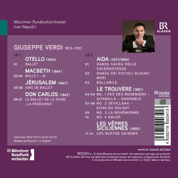 Giuseppe Verdi: The Complete Ballet Music From Operas - Ivan Repušić - Image 2