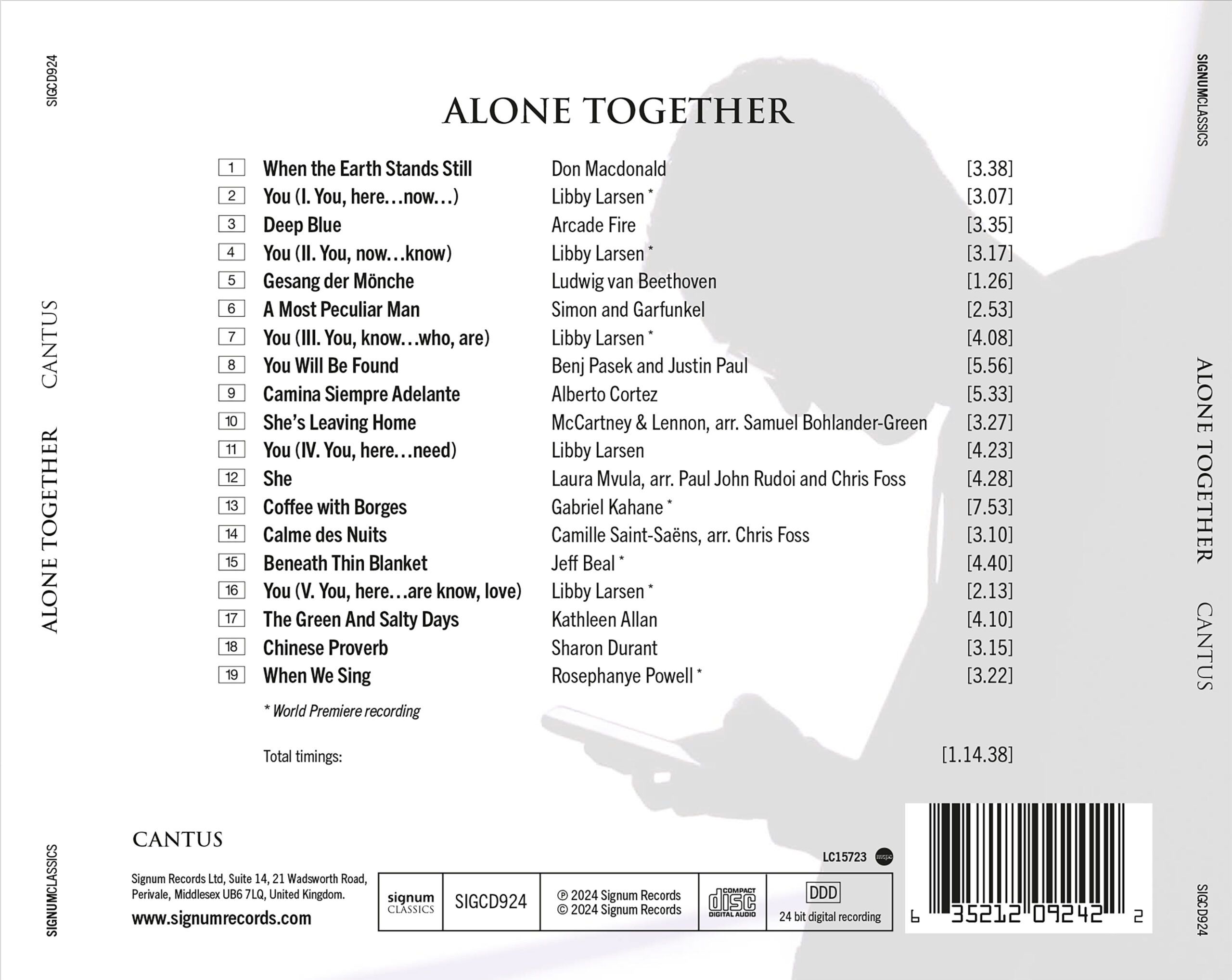 Alone Together - Cantus – Image 2