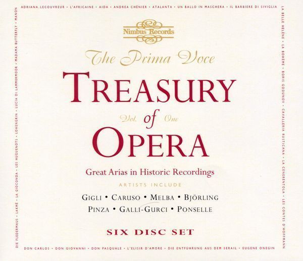 The Prima Voce Treasury of Opera, Vol.1