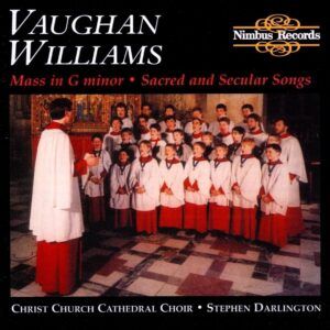 Vaughan Williams: Mass in G minor - Stephen Darlington