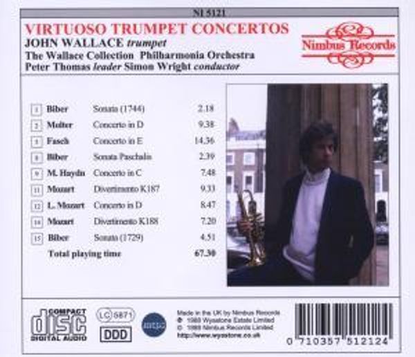 Virtuoso Trumpet Concertos - John Wallace – Image 2