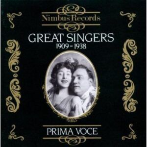 Great Singers Vol.1 (1909-1938)