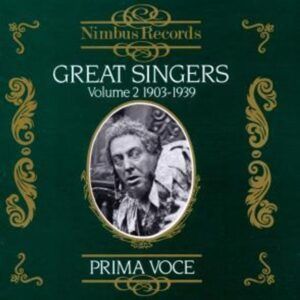 Great Singers Vol.2 (1903-1939)