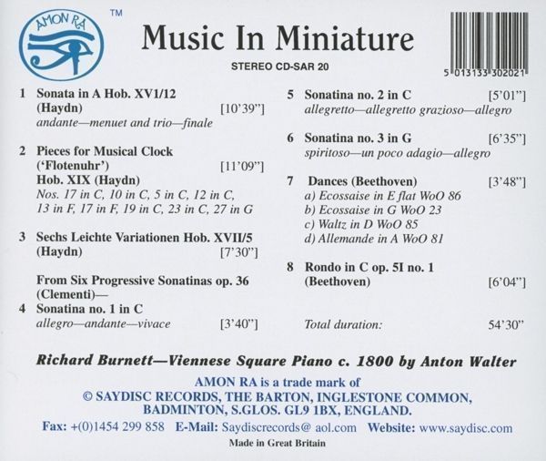 Music in Miniature - Richard Burnett – Image 2
