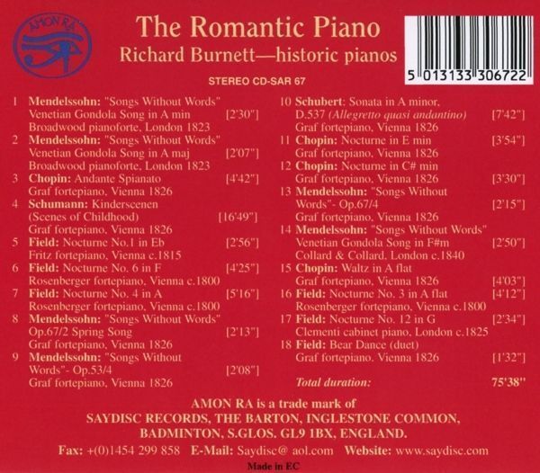 The Romantic Piano - Richard Burnett - Image 2