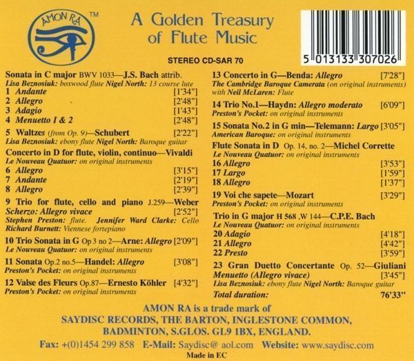 A Golden Treasury of Flute Music - Image 2