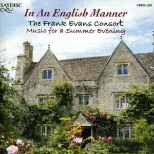 The Frank Evans Consort: In An English Manner