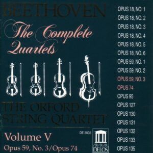 Beethoven: Quatuors à cordes n°9 & 10 (Vol5) - The Orford String Quartet