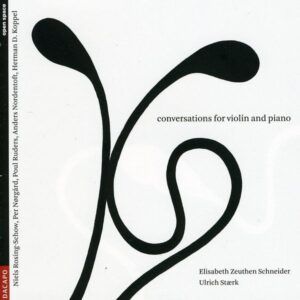 Conversations pour violon et piano - Elisabeth Schneider