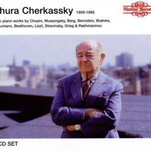 Solo piano works by Chopin, Mussorgsky, Berg, Bernstein, Brahms, Schumann, Beethoven, Liszt, Stravinsky, Grieg & Rakhmaninov - Shura Cherkassky