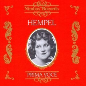 Airs d'opéra, Mélodies - Frieda Hempel