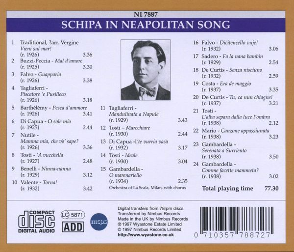 Tito Schipa in Neapolitan Song - Afbeelding 2