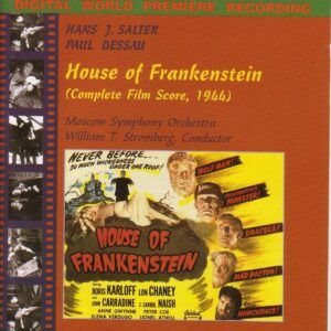 Salter Hans & Dessau Paul: House of Frankenstein - William Stromberg