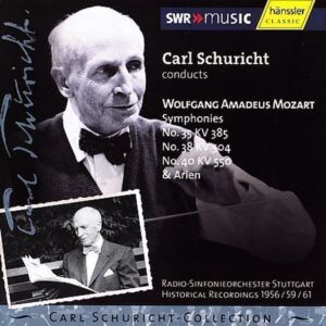 Mozart: Symphonies No. 35 KV 385, No. 38 KV 504, No. 40 KV 550 - Carl Schuricht