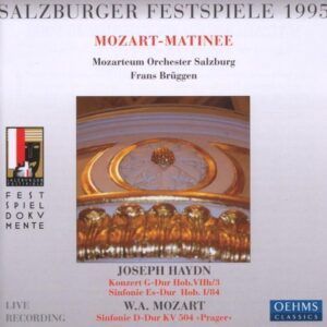 Salzburger Festspiele 1985 - Mozart-Matinee