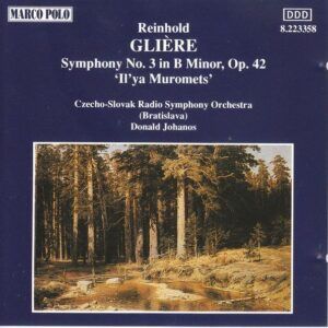 Gliere Reinhold: Symphonies n°3