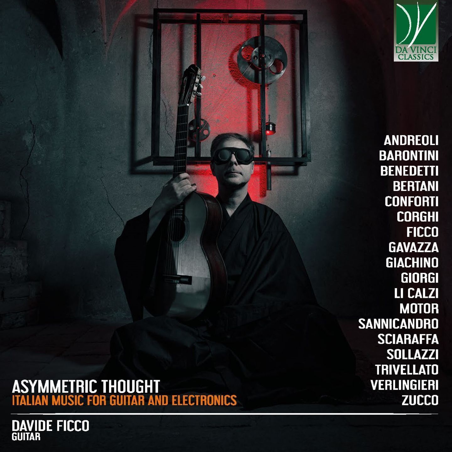 Asymmetric Thought: Italian Music For Guitar And Electronics (2CD+DVD) - Davide Ficco