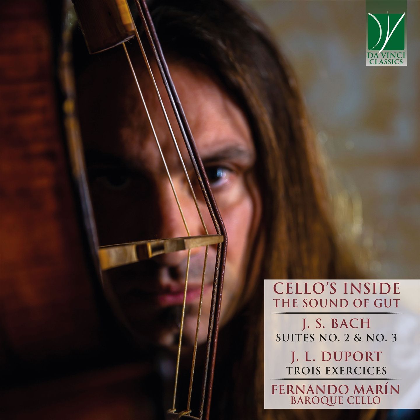 J. S. Bach / Duport: Cello’s Inside, The Sound Of Gut - Marin Fernando