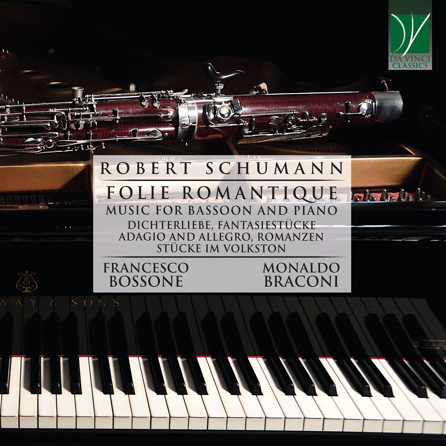 Schumann: Folie Romantique (Music For Bassoon And Piano) - Francesco Bossone