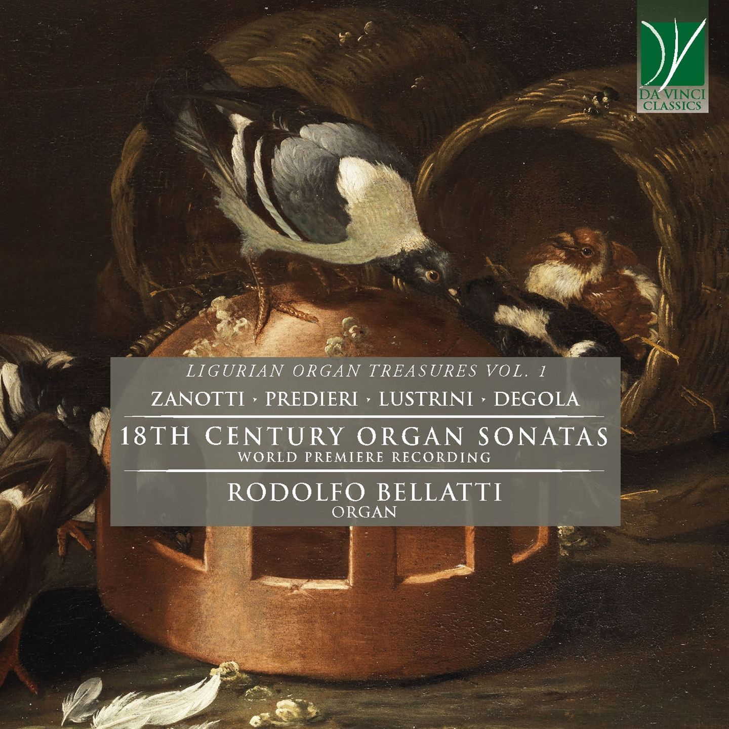 18th Century Organ Sonatas: Ligurian Organ Treasures Vol. 1 - Rodolfo Bellatti