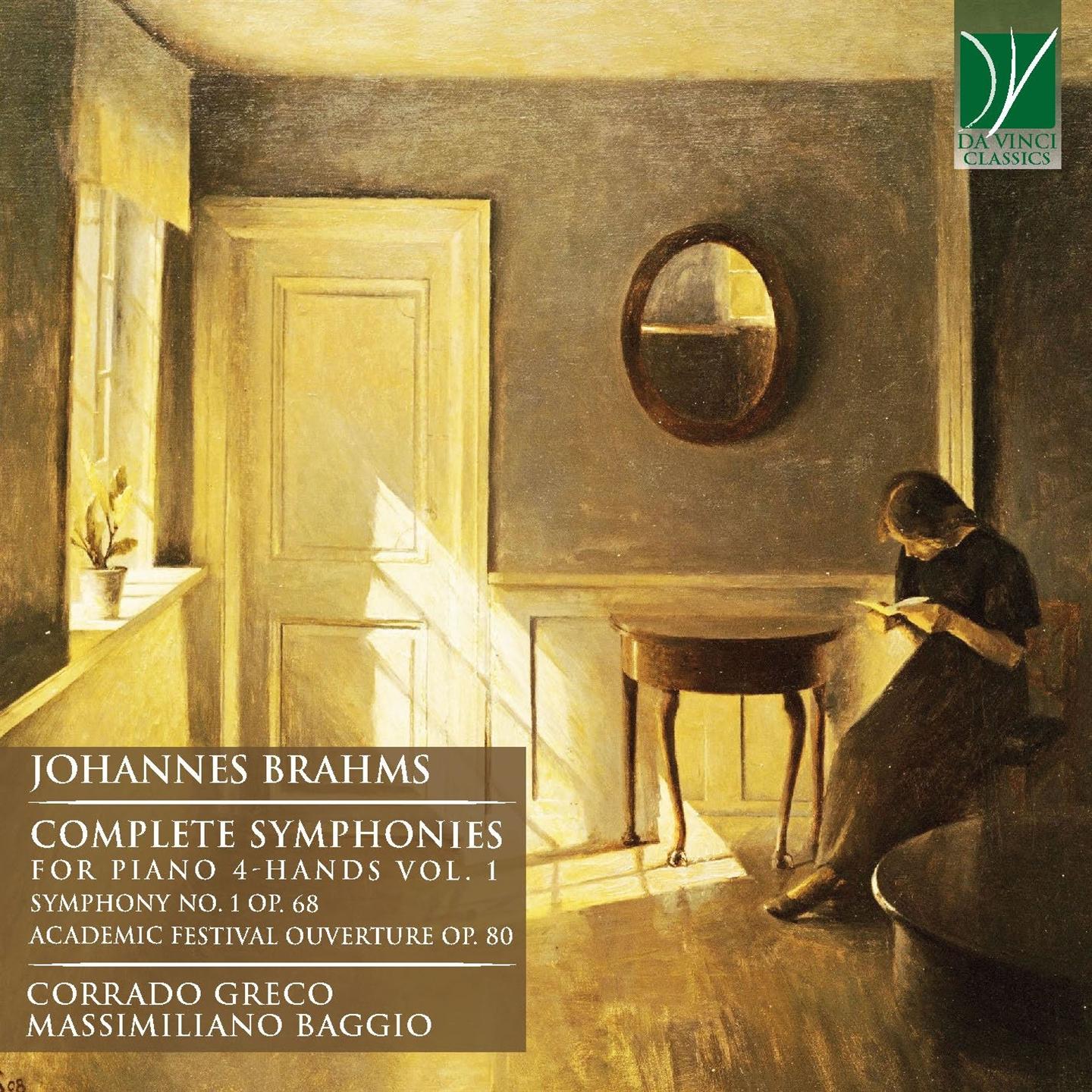 Brahms: Complete Symphonies For Piano 4-Hands Vol. 1 - Massimiliano Baggio