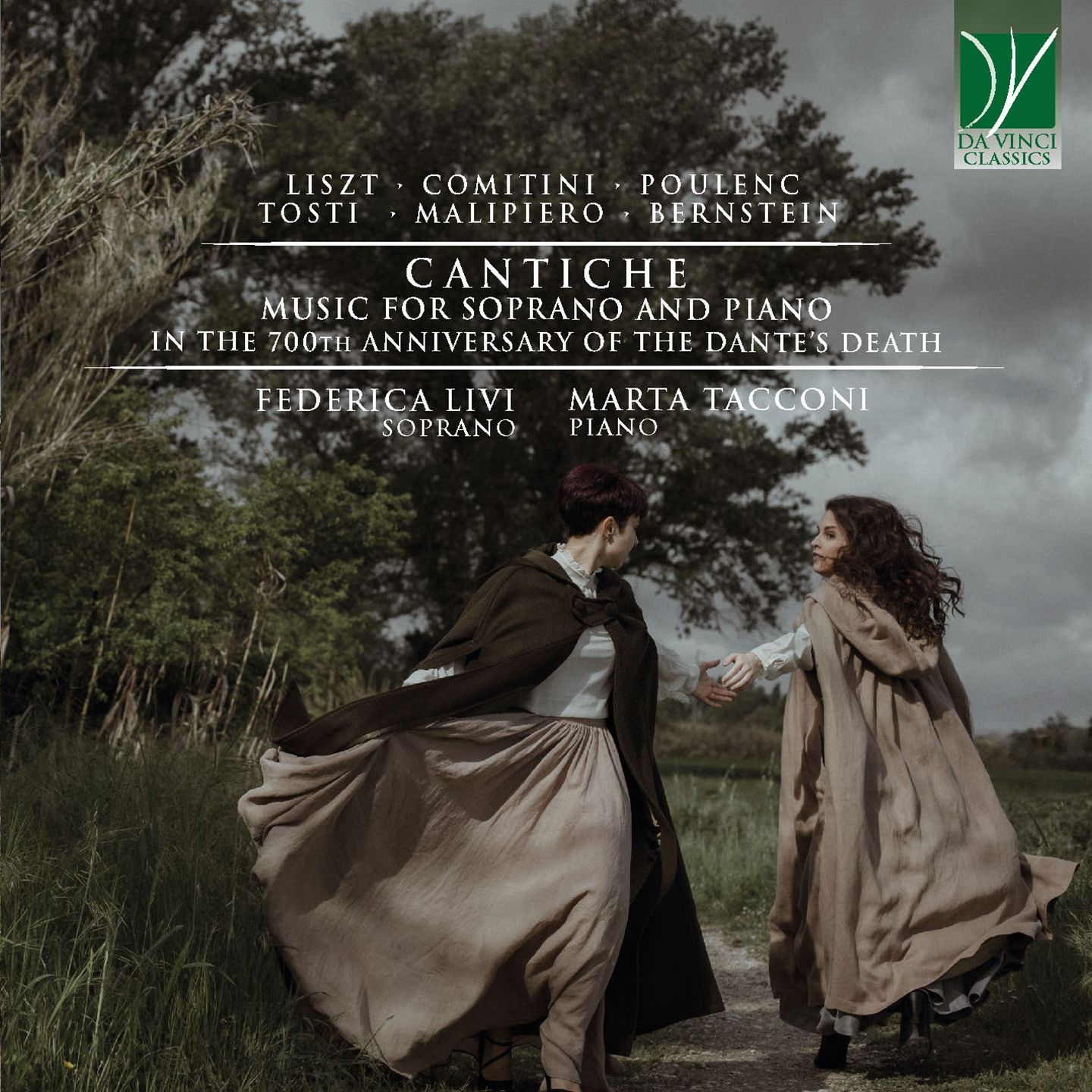 Bernstein / Comitini / Liszt / Malipiero / Poulenc / Tosti: Cantiche - Federica Livi