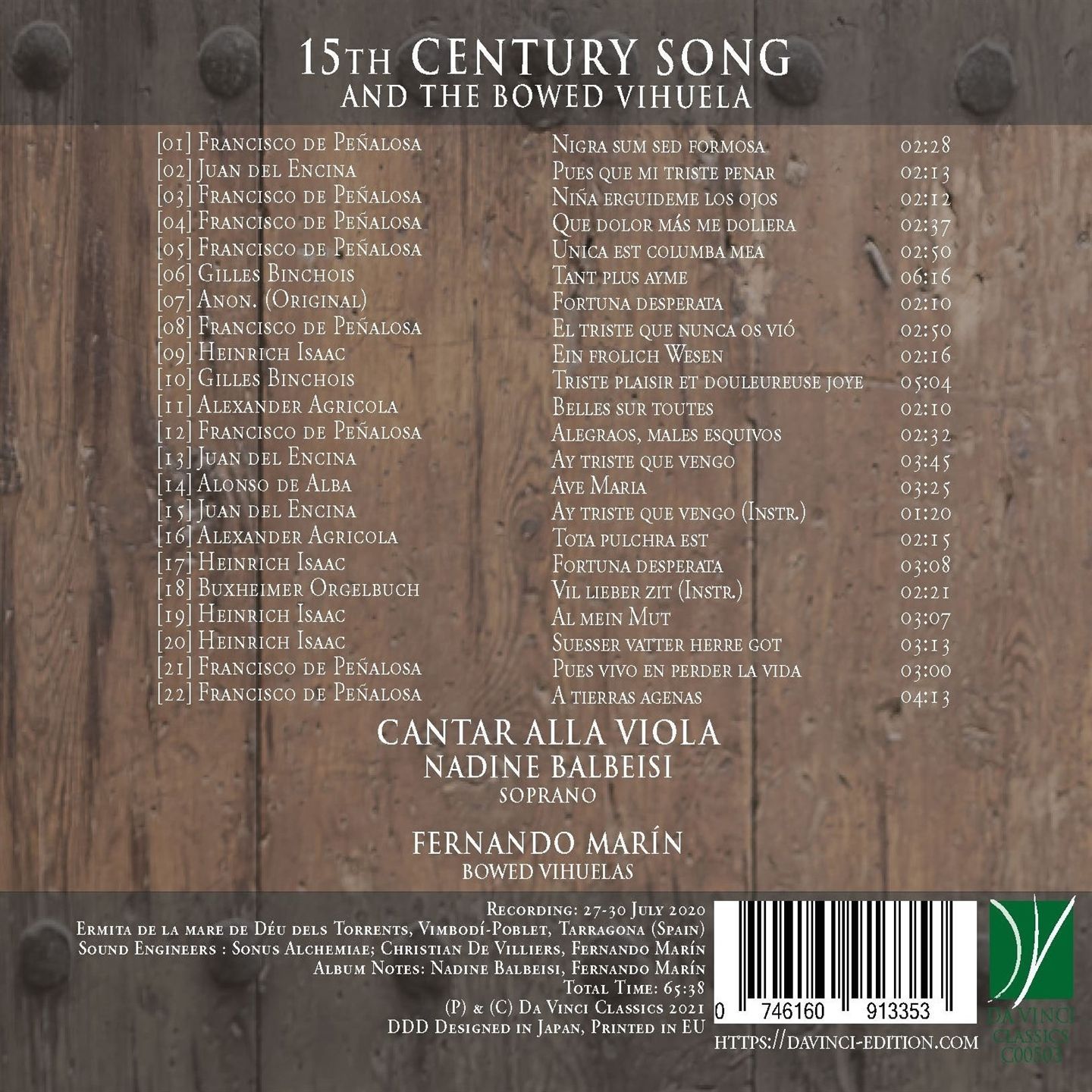 15th Century Song And The Bowed Vihuela - Cantar Alla Viola - Image 2