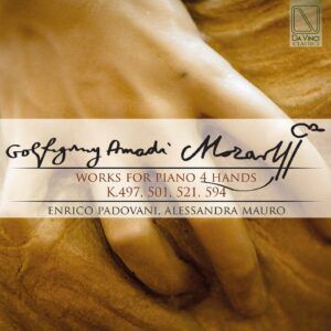 Mozart: Works For Piano 4 Hands K 497, 501, 521, 594 - Enrico Padovani