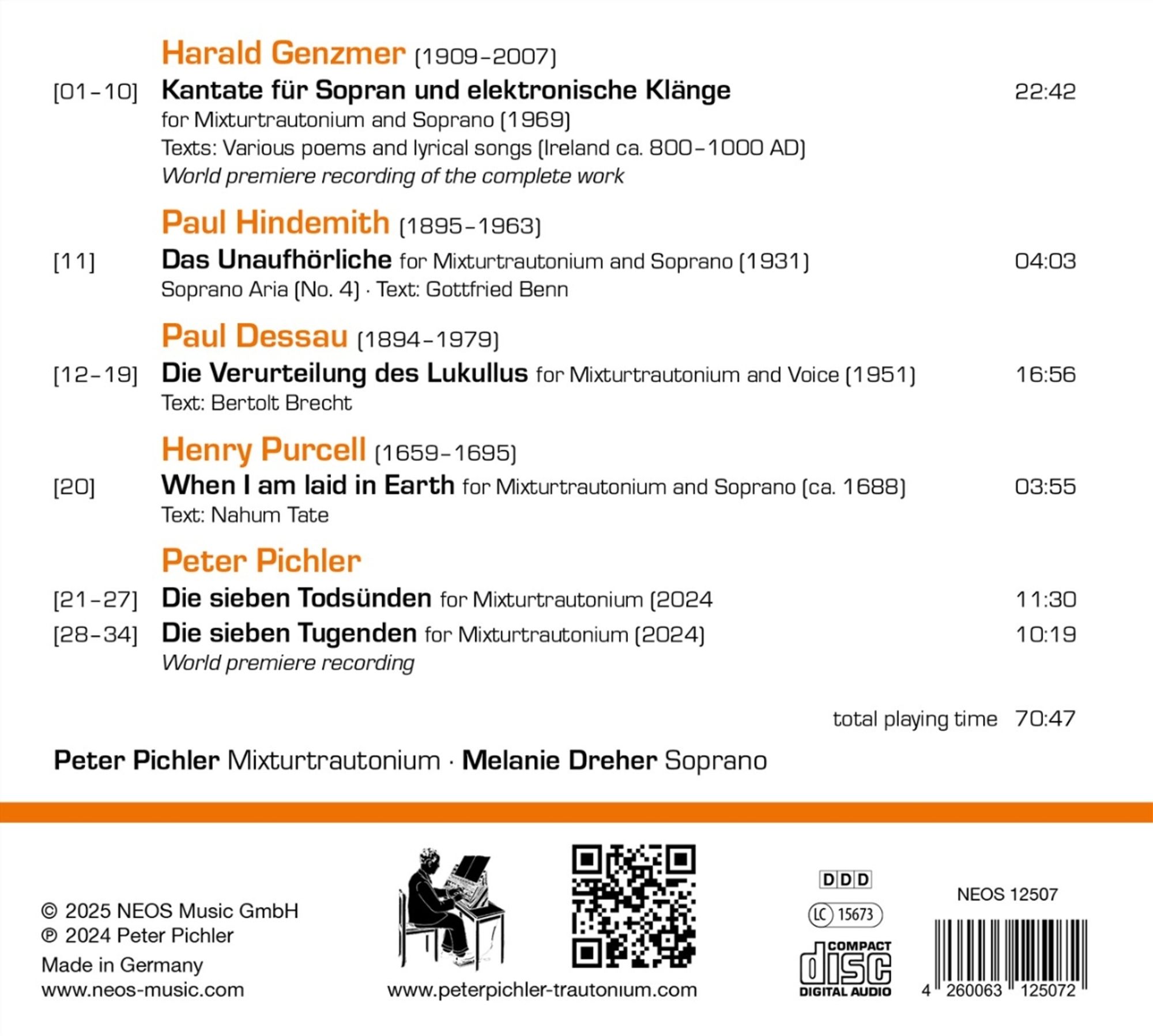 Ins Nichts Mit Ihm ' Music Against: Music against Despots for Mixturtrautonium and Voice - Peter Pichler - Image 2