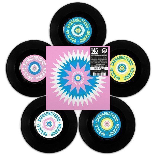 Brazil 45 Boxset Vol.6 (5 x 7'' Vinyl) - Badbadnotgood - Image 2