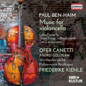 Paul Ben-Haim: Music For Violoncello - Ofer Canetti